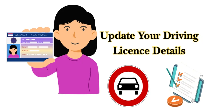 Update Driving Licence Details