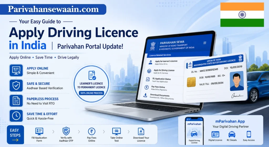 Your Easy Guide To Apply Driving Licence In India: Parivahan Portal Update!