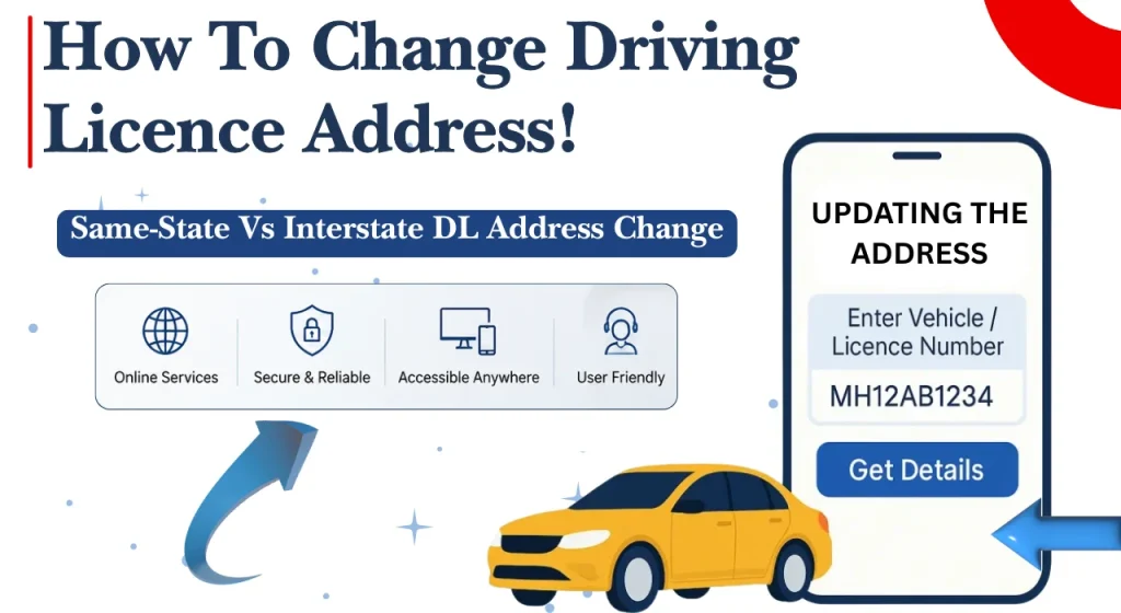 How To Change Driving Licence Address!