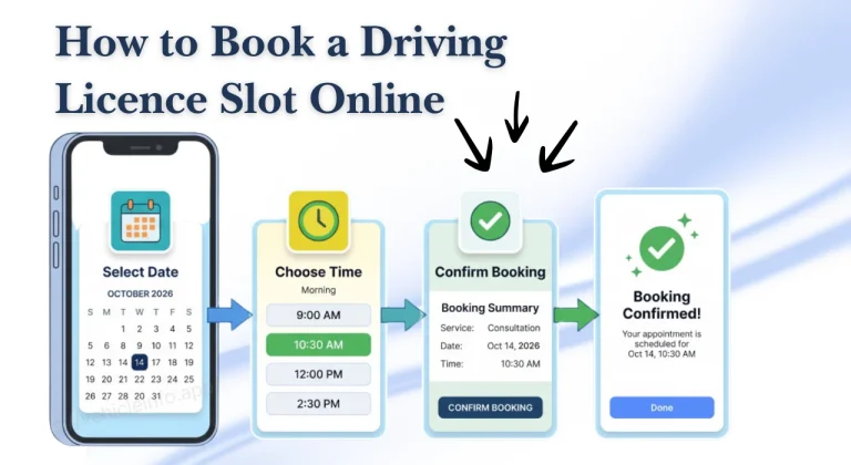 How to Book a Driving Licence Slot Online